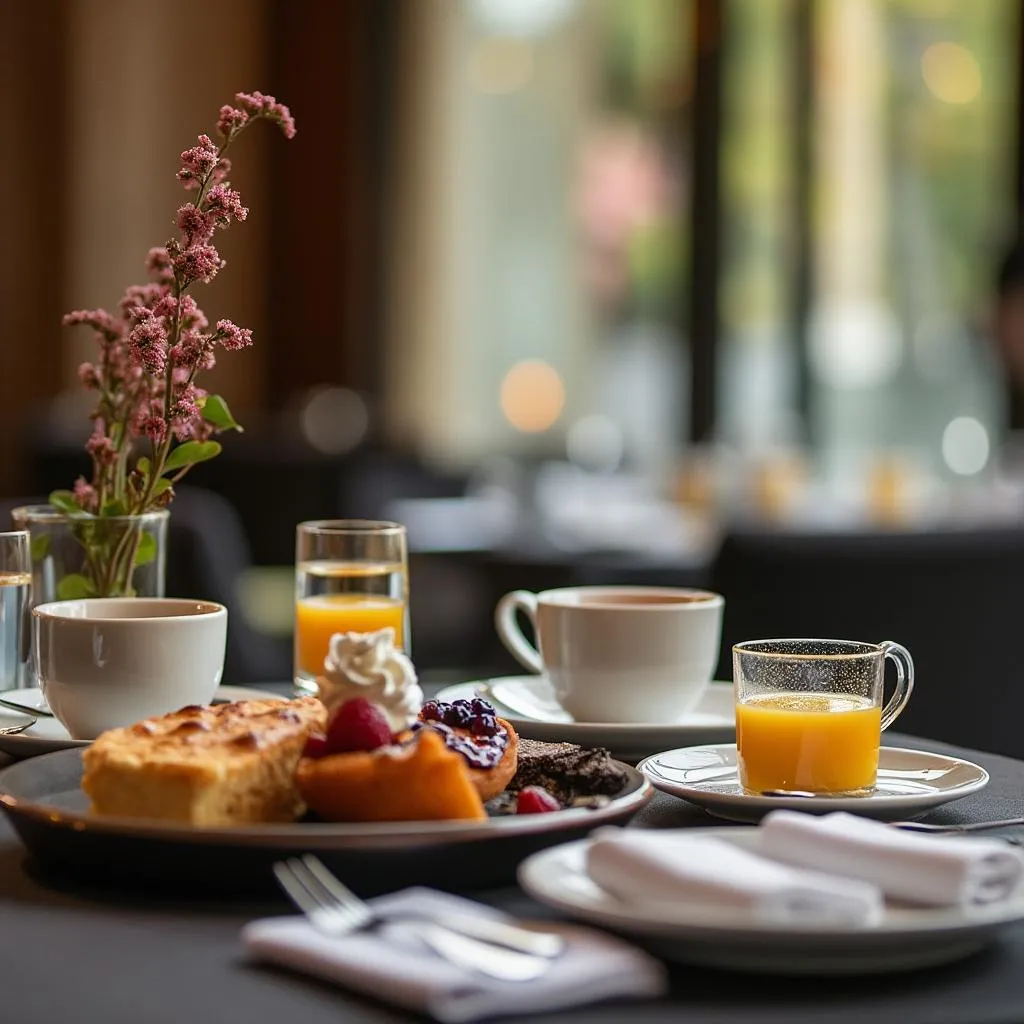 Desayuno ejecutivo con clientes